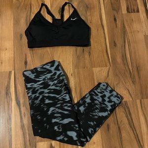 Women’s medium Nike dri fit set